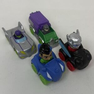 Marvel Spidey and his Amazing Friends Lot Of 4 Cars Green Goblin, Ripley,  Miles